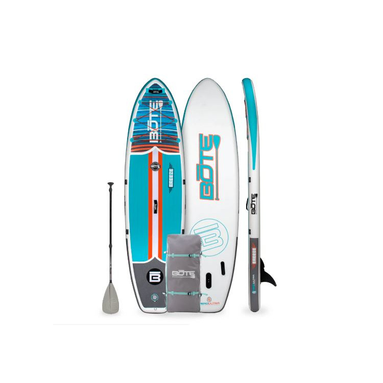 Bote Breeze Aero Inflatable 10'8" SUP Stand Up Paddleboard with Paddle - Image 4